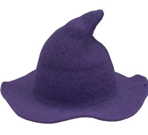 Boutique Purple Witch Hat thumbnail 1