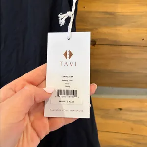 NWT Tavi Breezy Tank size Large Black thumbnail 5