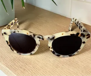 Ace & Tate Byron Large Space Oddity Tortoiseshell Eyeglass Frames 48□22 140 RX thumbnail 1