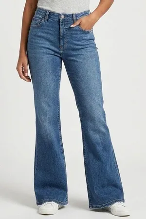 Idyllwind Fueled by Miranda Lambert Women's Size 14W x 36L Dark Wash Flare Jeans thumbnail 1