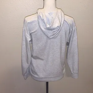 DSG light grey full zip up hooded sweatshirt thumbnail 6