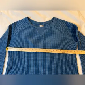 The North Face Teal Women's Knit‎ Top Size Large thumbnail 3