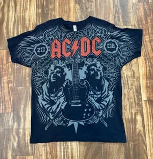 AC/DC black ice tour tee Size L Size L thumbnail 1