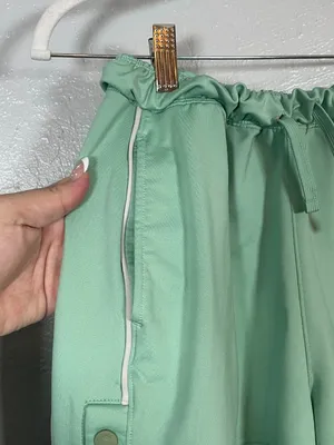 Gymshark Women XS Green Recess Shorts Snaps Pocket Drawstring Athleisure Workout thumbnail 3