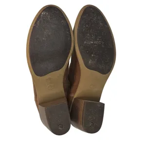Timberland Leather Chelsea Boots Women's 11 Brown Block‎ Heel ReBOTL Defender thumbnail 7