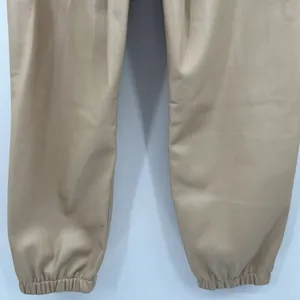 Vintage Havana Faux Leather Joggers Trousers Paperbag Pants‎ Women’s Size Large thumbnail 8