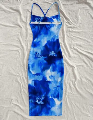 comfortable long dress made of good fabric thumbnail 2