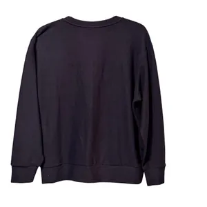 Uniqlo Womens Crew Neck Long Sleeve Sweatshirt Dark Purple Plum L‎ 241-479609 thumbnail 2