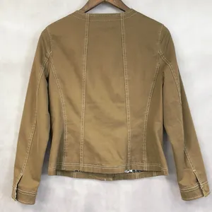 Boden Military Utility‎ Jacket Womens Size 6 Cotton Blend Indie Heritage Neutral thumbnail 2