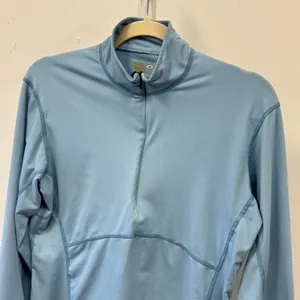 Mountain Hardwear Quarter Zip Pullover OL1304 Thumbholes Size Medium Gorpcore thumbnail 3