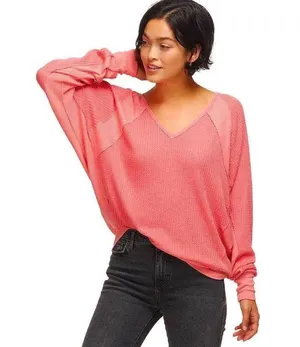 Free People Santa Clara Thermal Top thumbnail 1