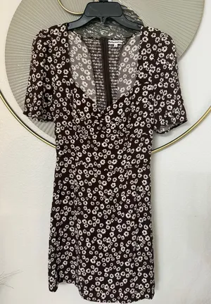 Reformation Dress Mini Floral thumbnail 1