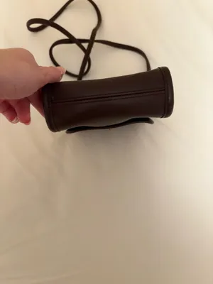 Vintage Coach Leather Bag Brown thumbnail 7