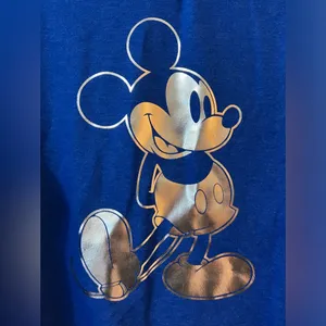 Disneyland Resort Exclusive Sweatshirt Mickey Mouse Logo NWT Blue Unisex XL thumbnail 2