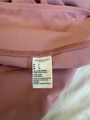 American Eagle‎ OFFLINE High Rise Pink Active Leggings Size Small thumbnail 6