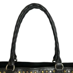 Patricia Nash Women's Black Leather Zancona Tote thumbnail 2