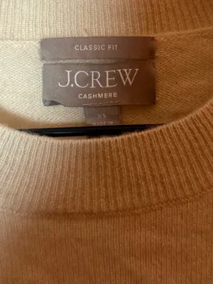 J.‎ Crew Cashmere classic-fit crewneck sweater thumbnail 3