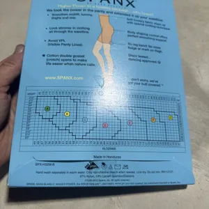 NEW Spanx Higher Power High Waisted Power Panty Shaper Slimmer Size E Bare thumbnail 6