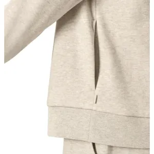Mondetta Full Zip Fleece Heathered Oat Beige Sweater Medium NWOT thumbnail 11