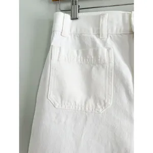 Madewell |‎ NWT Cleo Straight Jean Patch Pocket White Denim | Sz 26 thumbnail 5