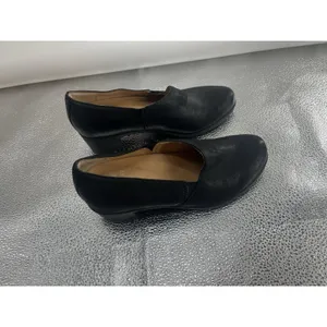 Dansko Camdyn Women's 36/ 5.5-6 Burnished Black Leather Slip On‎ Comfy Heels thumbnail 2