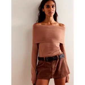 Free People Iris Layering Top Cafe Latte Multiple Sizes thumbnail 2