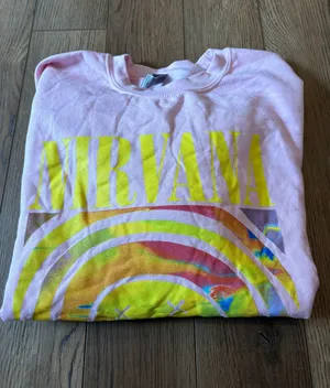 Nirvana Band Graphics Sweatshirt Size L thumbnail 2