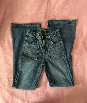 American Eagle Outfitters Flare Jeans thumbnail 2