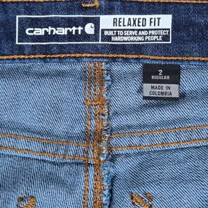 Carhartt BD5383W Relaxed Fit Womens Jeans Dark Wash Size 2‎ Regular thumbnail 5