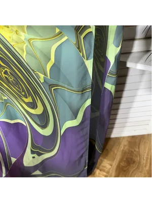 Vintage Y2K Kaftan boho maxi dress layer duster cover up Avant Garde futuristic thumbnail 15