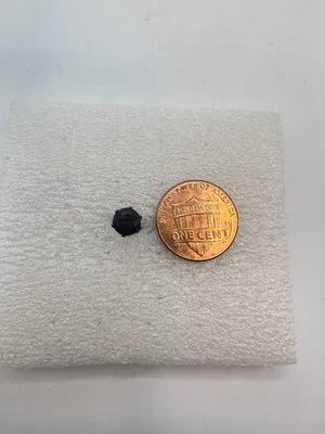 Black CZ Stainless Steel Stud Earrings thumbnail 2