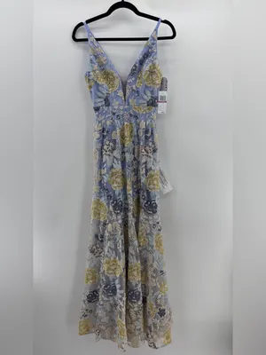 Dress The Population Samira Embellished Chiffon Gown thumbnail 3