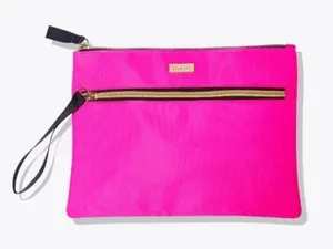 NWT tarte 'It's Electric' Neon Makeup Bag thumbnail 1