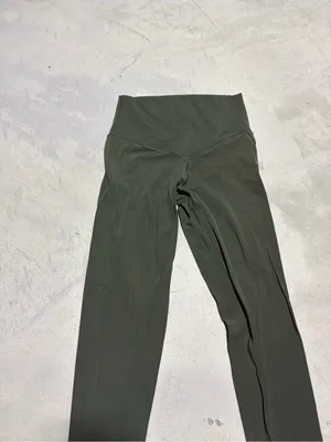 Aerie offline real me 7/8 legging hi-rise medium green thumbnail 2