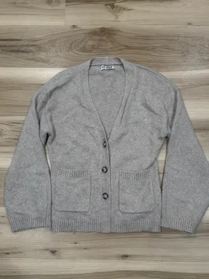 Le Jean Los Angeles Willa Alpaca/Yak Cardigan Women’s Medium thumbnail 2