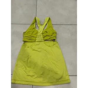 Lululemon athletic tank‎ green lime yellow small 4 thumbnail 3