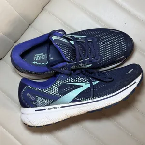 Brooks Ghost 14 Shoes Midnight Blue Athletic Sneakers Size 11 thumbnail 2