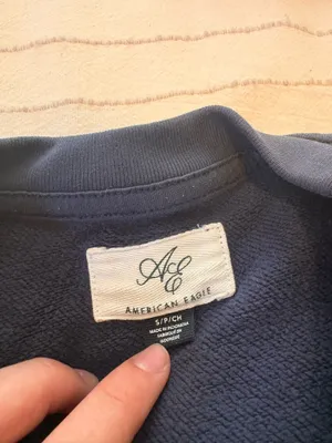 American Eagle Premium AE crewneck navy  thumbnail 3