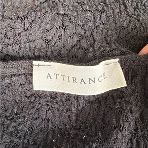 Attirance Elegant Black Lace Women Top thumbnail 3