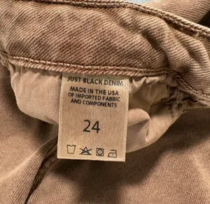 Just Black Denim Jeans Brown thumbnail 5