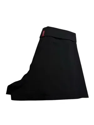 Y2K: new OG Hard Tail ✪ Stretch Fold Over Roll Down Hot Yoga Shorts ✪ Black ✪ M thumbnail 10