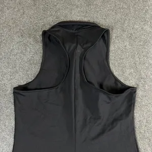 Alo Yoga Womens Black Sleeveless Racerback Polo Athletic Tennis Golf Dress M thumbnail 9