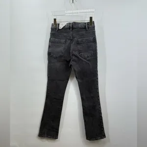 We The Free Jeans Sz 26‎ Black Faded Low Maintenance Mid Rise Crop Boot thumbnail 4