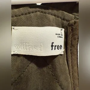 Aritzia Wilfred Free Beatriz Green Overalls Romper‎ Size L thumbnail 10