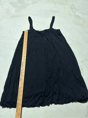Free people FP Black Sleeveless Bubble Hem Mini Dress small thumbnail 5