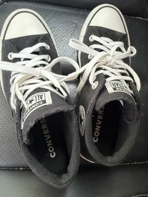 Converse Chuck Taylor All Star High Top Black White Women’s size 8 shoes thumbnail 5