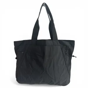 ODODOS 18L Side Cinch Tote Bag Black Lightweight Gym Travel Beach Shopper NWT thumbnail 8