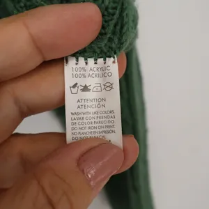 Momo Wonder Rocket Green Cable Knit Button Front Cardigan Sweater Bobble Detail thumbnail 3