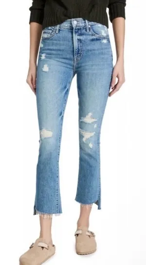 MOTHER The Insider Crop Step Fray FRAY Holy Melancholy Size 27‎ thumbnail 1