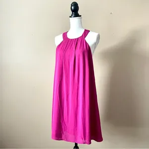 Free People FABLE | Fuchsia Shift Dress Sz S thumbnail 3